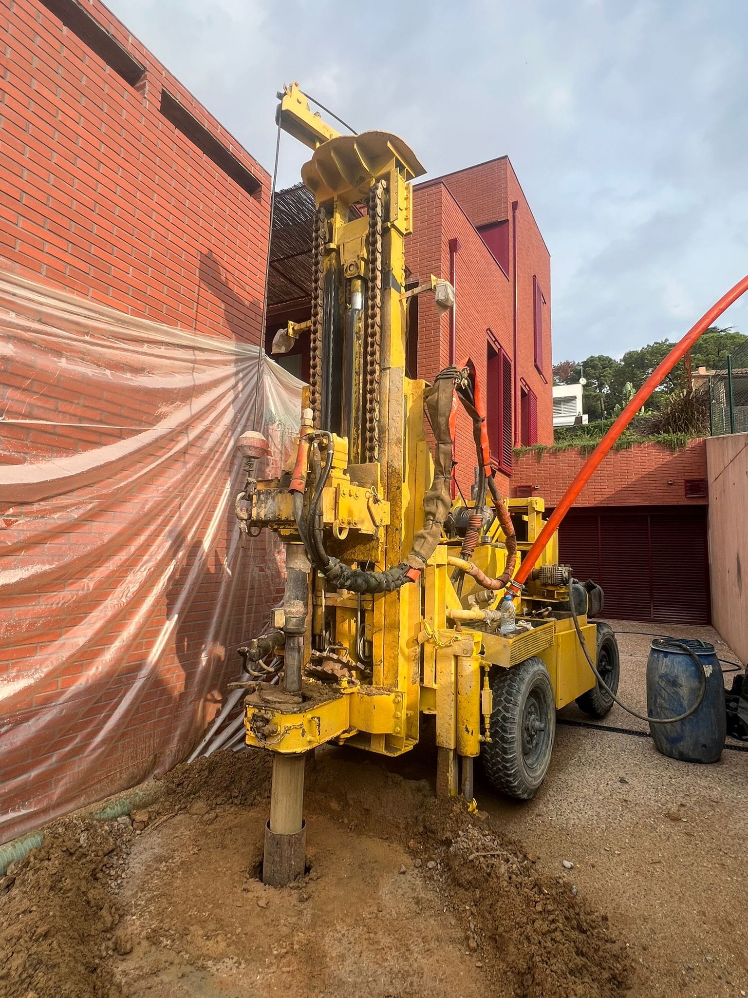 construcció de pous